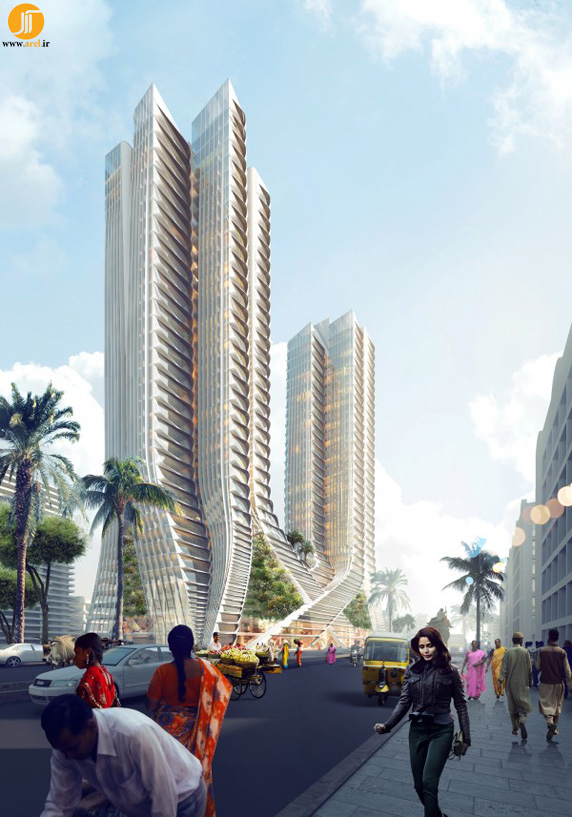 معماری برج در هندوستان ، برج درختستان