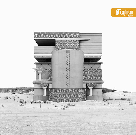 طراحی نمای ساختمان با کلاژ کردن از نماهای مختلف طراحی نمای ساختمان با کلاژ کردن از نماهای مختلف