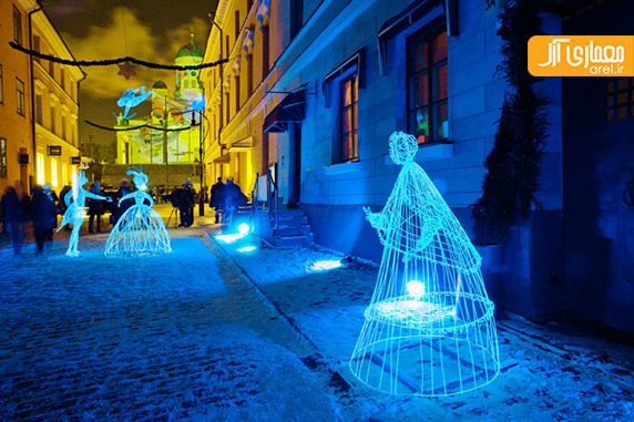 جشنواره نور هلسینکی، نورپردازی شهری