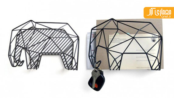 بخش دوم: 24 نمونه طراحی مجسمه و لوازم دکوری خانه به شکل فیل