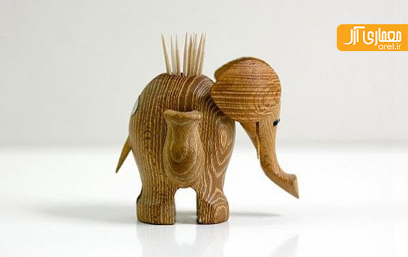 بخش دوم: 24 نمونه طراحی مجسمه و لوازم دکوری خانه به شکل فیل