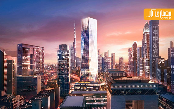 معماری آسمان خراش جدید دبی توسط نورمن فاستر