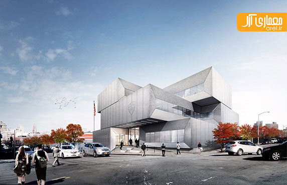 طرح جدید گروه بیگ: معماری  ایستگاه پلیس Bronx در نیویورک