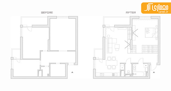 طراحی داخلی 4 آپارتمان به سبک اسکاندیناوی
