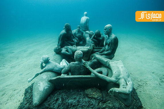 افتتاح فاز اول موزه ی آتلانتیکو در زیرآب های اقیانوس اطلس