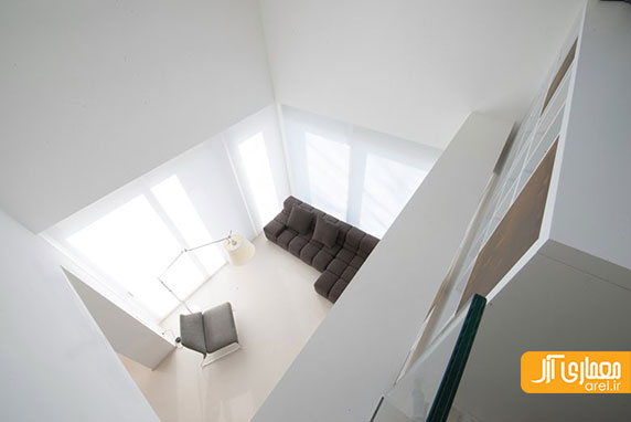 طراحی داخلی آپارتمان مینیمال روشن و سفید