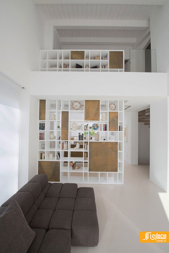 طراحی داخلی آپارتمان مینیمال روشن و سفید