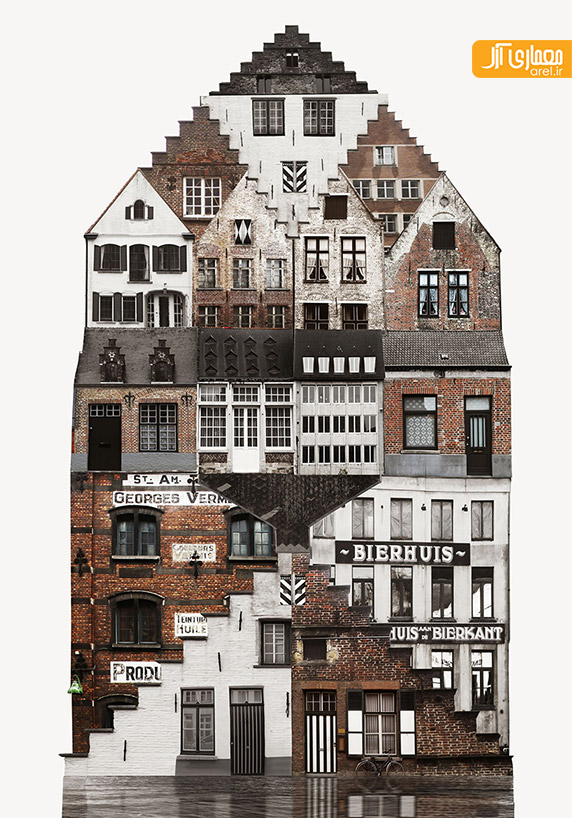 معماری خانه ها در شهرهای مختلف دنیا