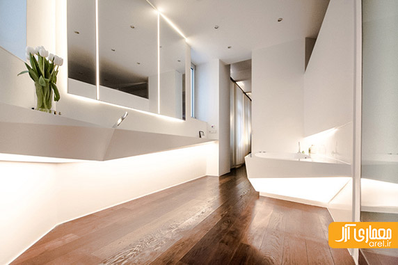طراحی سرویس بهداشتی مدرن-نمونه حمام مدرن