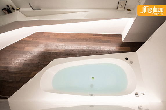 طراحی سرویس بهداشتی مدرن-نمونه حمام مدرن