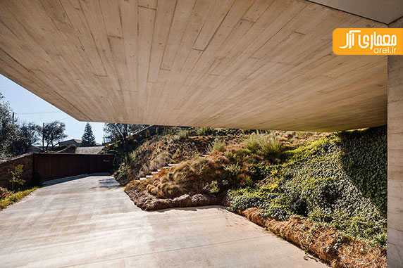 معماری و طراحی داخلی ویلا بر روی تپوگرافی منطقه ی کوهستانی شمال پرتغال