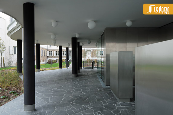 معماری آپارتمان با دیوار های منحنی معماری آپارتمان با دیوار های منحنی