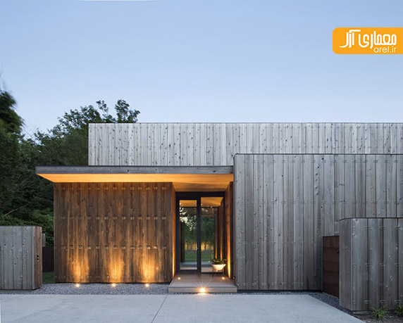 متریال چوب،نمای چوبی،معماری ساختمان ویلایی