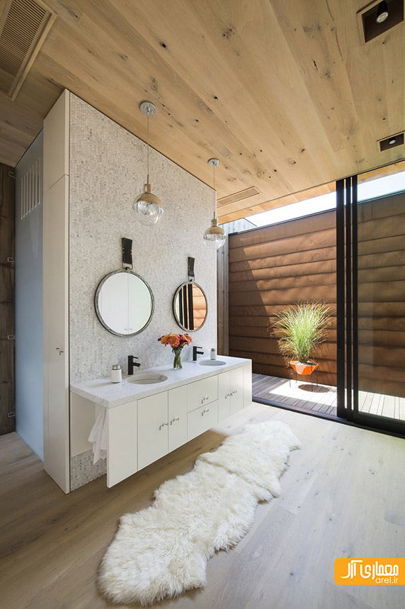متریال چوب،نمای چوبی،معماری ساختمان ویلایی