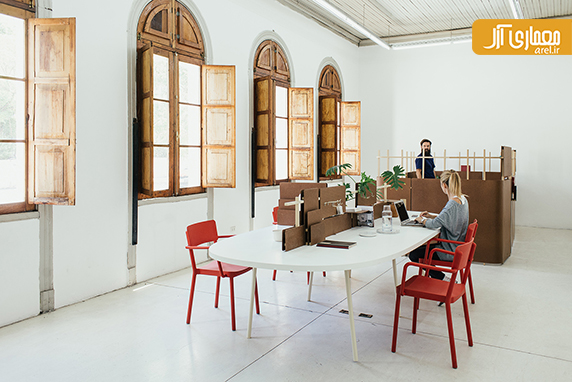 شیوه ای نوین در فضاسازی محیط های اداری توسط استودیو The Andes House شیوه ای نوین در فضاسازی محیط های اداری توسط استودیو The Andes House