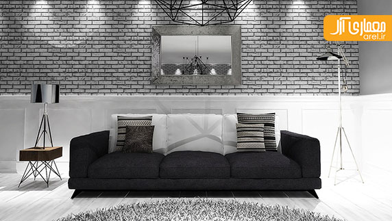 قسمت دوم: طراحی داخلی منزل به سبک مینیمال با ترکیب رنگ های سفید و سیاه