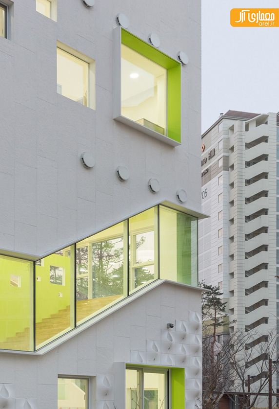 معماری و طراحی داخلی مهدکودک Flower Kindergarten