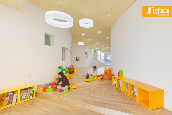 معماری و طراحی داخلی مهدکودک Flower Kindergarten