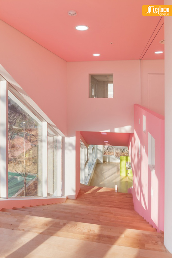 معماری و طراحی داخلی مهدکودک Flower Kindergarten