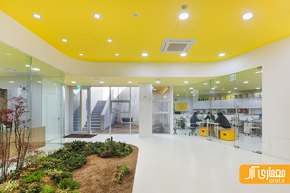 معماری و طراحی داخلی مهدکودک Flower Kindergarten