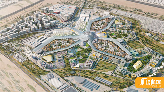 غرقه های طراحی شده توسط فاستر، بیگ و گریمشاو برای اسکپو 2020 دبی