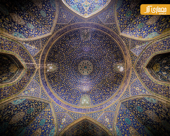 هنر عکاسی و دیتیل های معماری ایرانی در سقف ها هنر عکاسی و دیتیل های معماری ایرانی در سقف ها