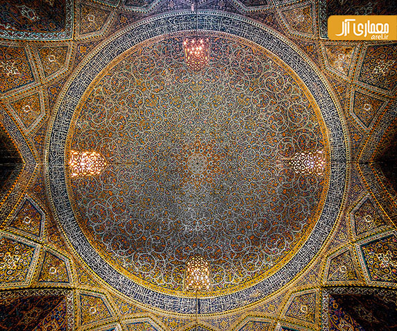 هنر عکاسی و دیتیل های معماری ایرانی در سقف ها هنر عکاسی و دیتیل های معماری ایرانی در سقف ها