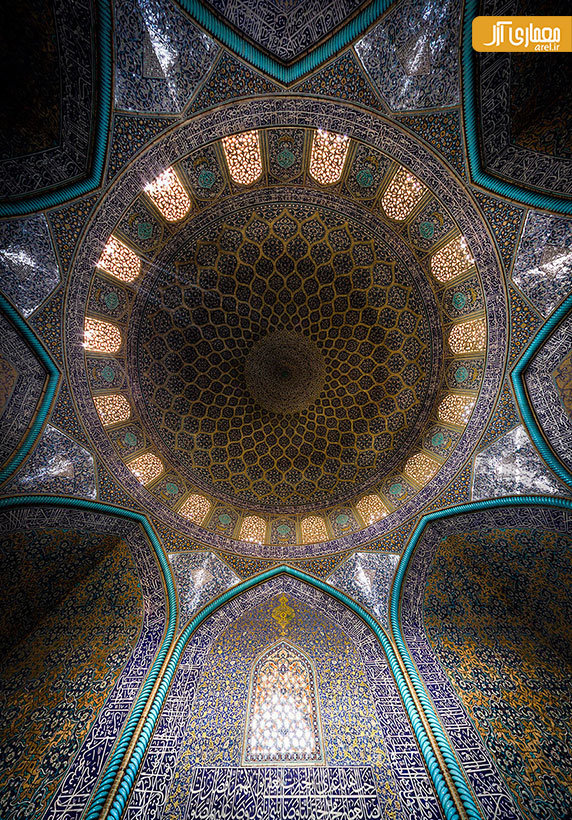 هنر عکاسی و دیتیل های معماری ایرانی در سقف ها هنر عکاسی و دیتیل های معماری ایرانی در سقف ها