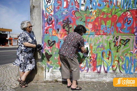 گرافیتی،نقاشی شهری،نقاشی خیابانی