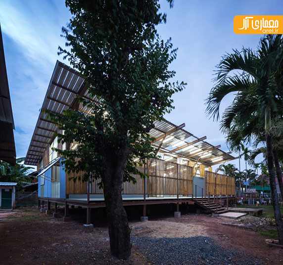 معماری زمینه گرا: طراحی مدرسه روستایی بعد از زلزله ی تایلند