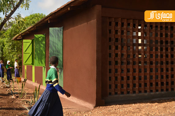 معماری زمینه گرا: طراحی کتابخانه ی کودکان با همکاری خود مردم منطقه ی تانزانیا