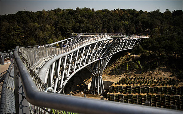 پل طبیعت،لیلا عراقیان،معماری پل طبیعت،سازه پل طبیعت