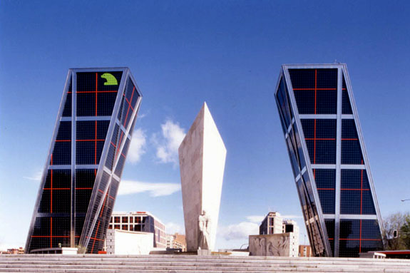 برج اداری puerta europa blue sky برج اداری puerta europa blue sky