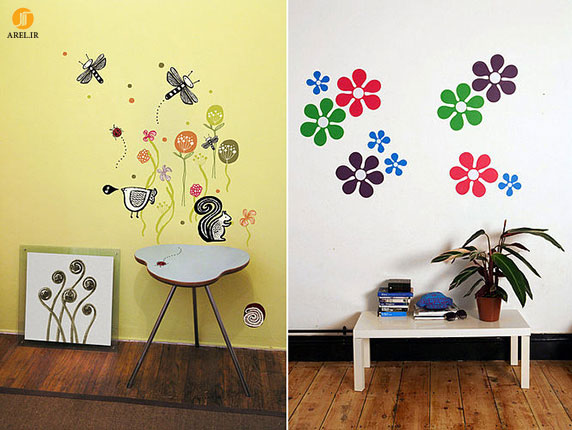 دکوراسیون داخلی اتاق کودک : 10 نمونه طراحی کاغذ دیواری زیبا
