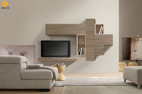 دکوراسیون داخلی منزل : ارائه 100 نمونه طراحی میز تلویزیون مدرن