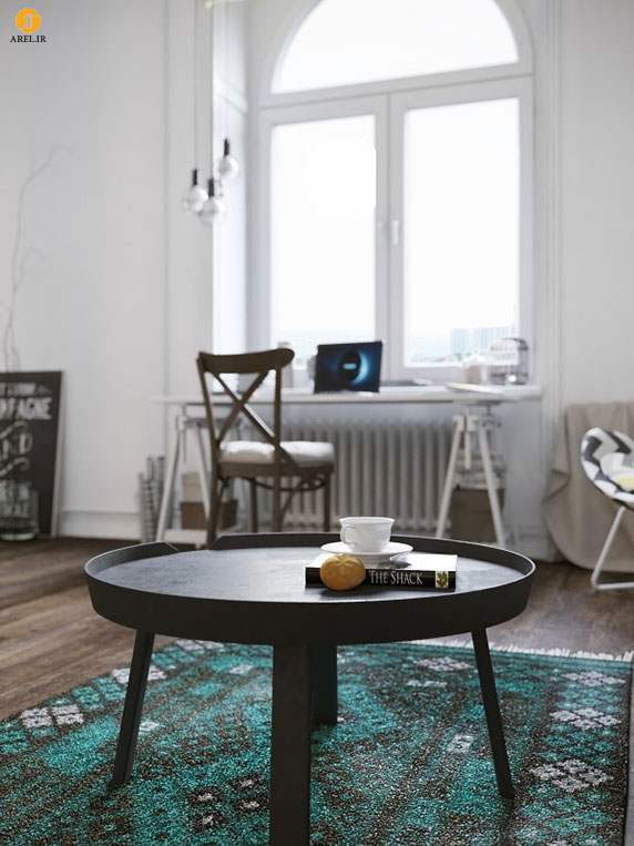 طراحی و دکوراسیون داخلی آپارتمان به سبک اسکاندیناوی