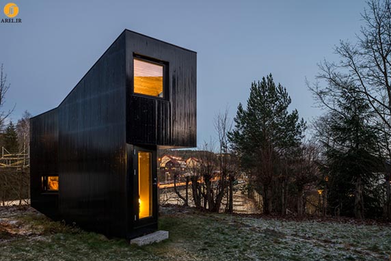 معماری و طراحی کلبه ای برای نویسنده ای نروژی