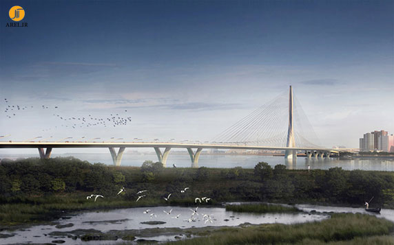 طراحی جدید زاها حدید : پل تایپه، تایوان