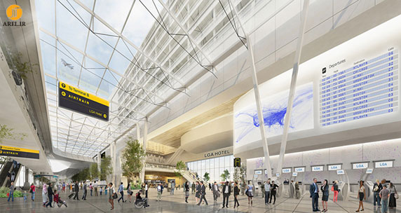 طراحی و معماری فرودگاه جدید نیویورک
