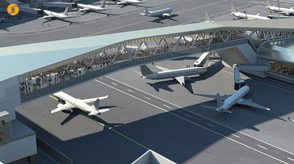 طراحی و معماری فرودگاه جدید نیویورک