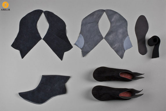 طراحی کفش های زنانه با استفاده از بتن و چاپگر های سه بعدی