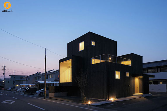 طراحی و معماری داخلی خانه ای در توکیو