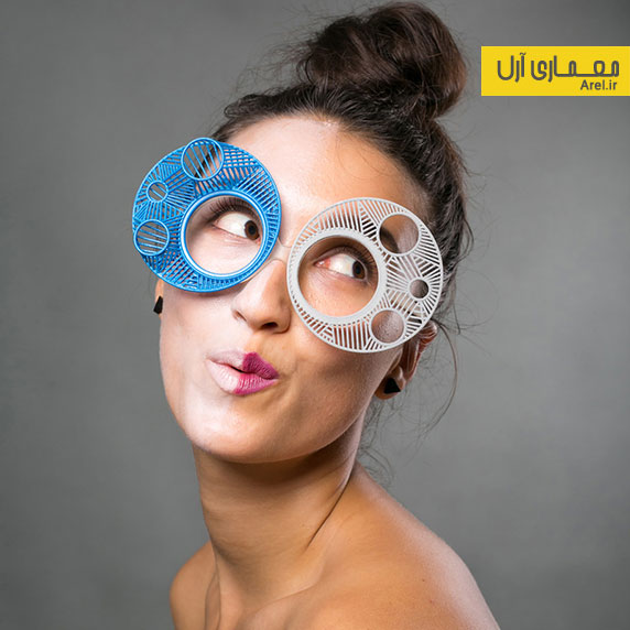 طراحی عینک های خلاقانه توسط معمار ایرانی: نسیم صحت
