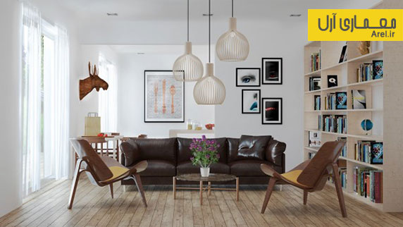 3 مورد طراحی داخلی منزل با سبک دکوراسیون اسکاندیناوی