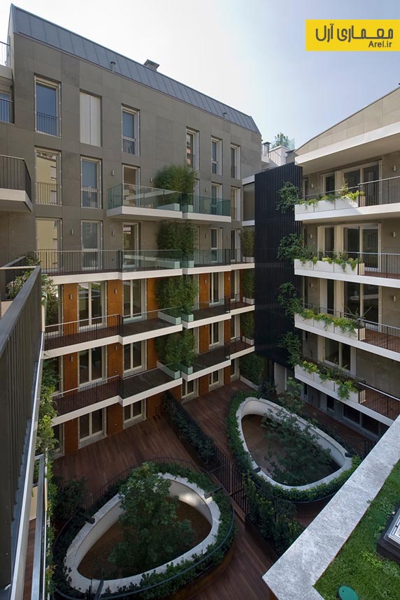 بازسازی ساختمانی در شهر میلان