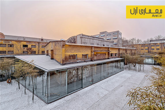 طراحی و معماری داخلی موزه هنرهای معاصر چین در ساختمان قدیمی یک کارخانه