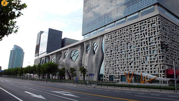 معماری ارگانیک: طراحی نمای ساختمان مرکز هیمالیای شانگهای معماری ارگانیک: طراحی نمای ساختمان مرکز هیمالیای شانگهای