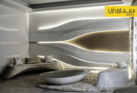 معماری پارامتریک: معماری داخلی خانه ای در دهلی معماری پارامتریک: معماری داخلی خانه ای در دهلی