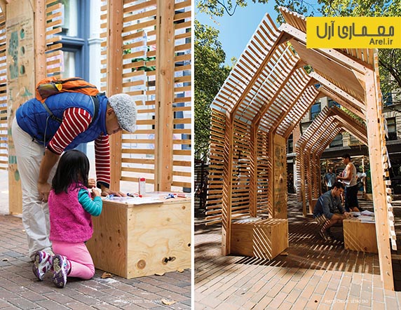معماری و طراحی غرفه ی "Smaller Smarter" برای فستیوال طراحی سیاتل معماری و طراحی غرفه ی "Smaller Smarter" برای فستیوال طراحی سیاتل