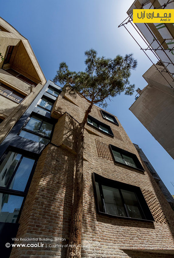 ساختمان مسکونی ویلا، رتبه اول جایزه معمار 94